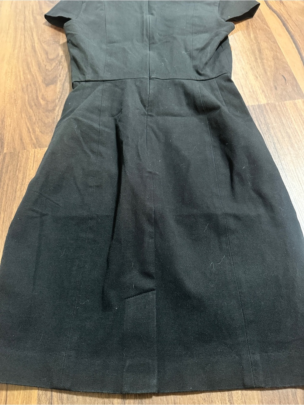 Banana Republic Black Cap-Sleeve Sheath Dress - Picture 7 of 7